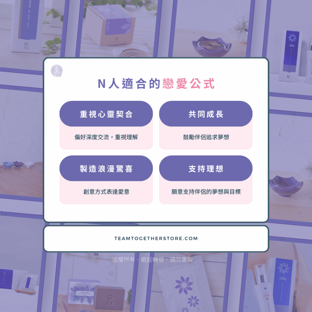 MBTI 十六型人格|開運祕法:N人 - 團一起