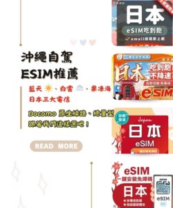 沖繩自駕eSIM推薦